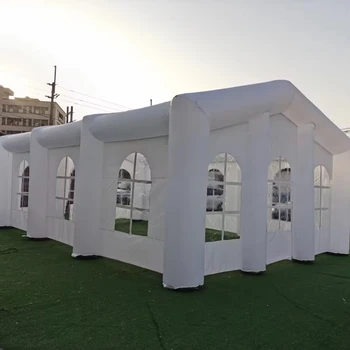Outdoor Wedding White Large Inflatable Church Tent Commercial Giant White Inflatable Tent Party Event For Rental