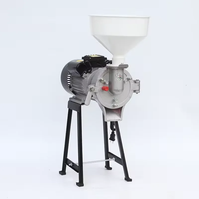 WEIYAN Popular Grain Grinder Machine Peanut Rice Soybean Pulp Grinding Wet and Dry Dual Use Grinding Machine Cereals Grinder