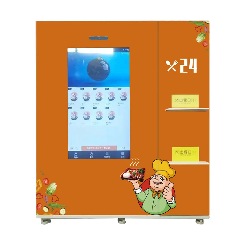 Vending Machine for Foods and Drinks Locker Food Cereal Hot Vending Machine