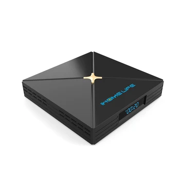 IHOMELIFE 2.4g Wifi Android TV Box RK3328 4G+32G Android OS 9.0 Television Network Box Carrying Smart Media Player
