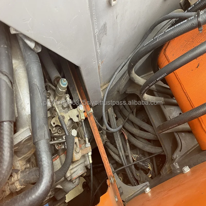 B.D. HITOHIRA 7inch 新品未使用 Used Hitachi Zx55u-5A Excavator with Thumb Grapple Used