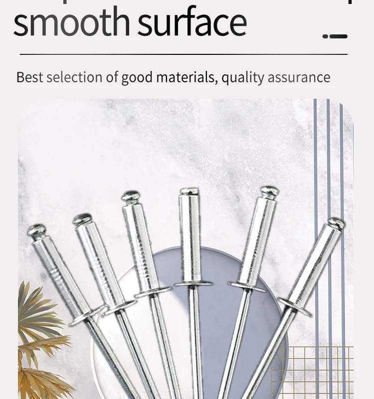 Standard Size Aluminum Boat Blind Rivet High Quality Customized Color