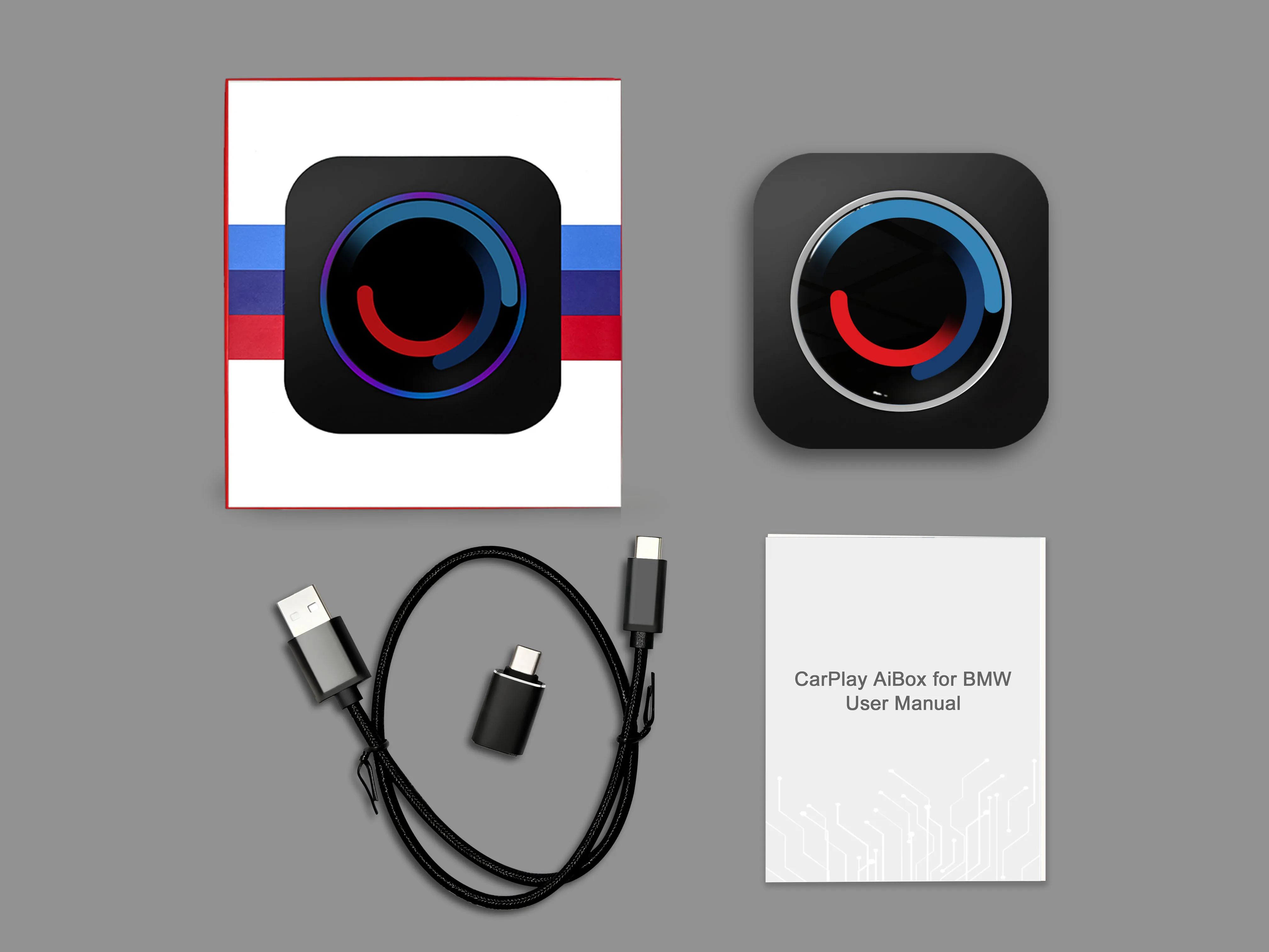 2023 Portable Carplay Ai Box for BMW - Android 10 Multimedia