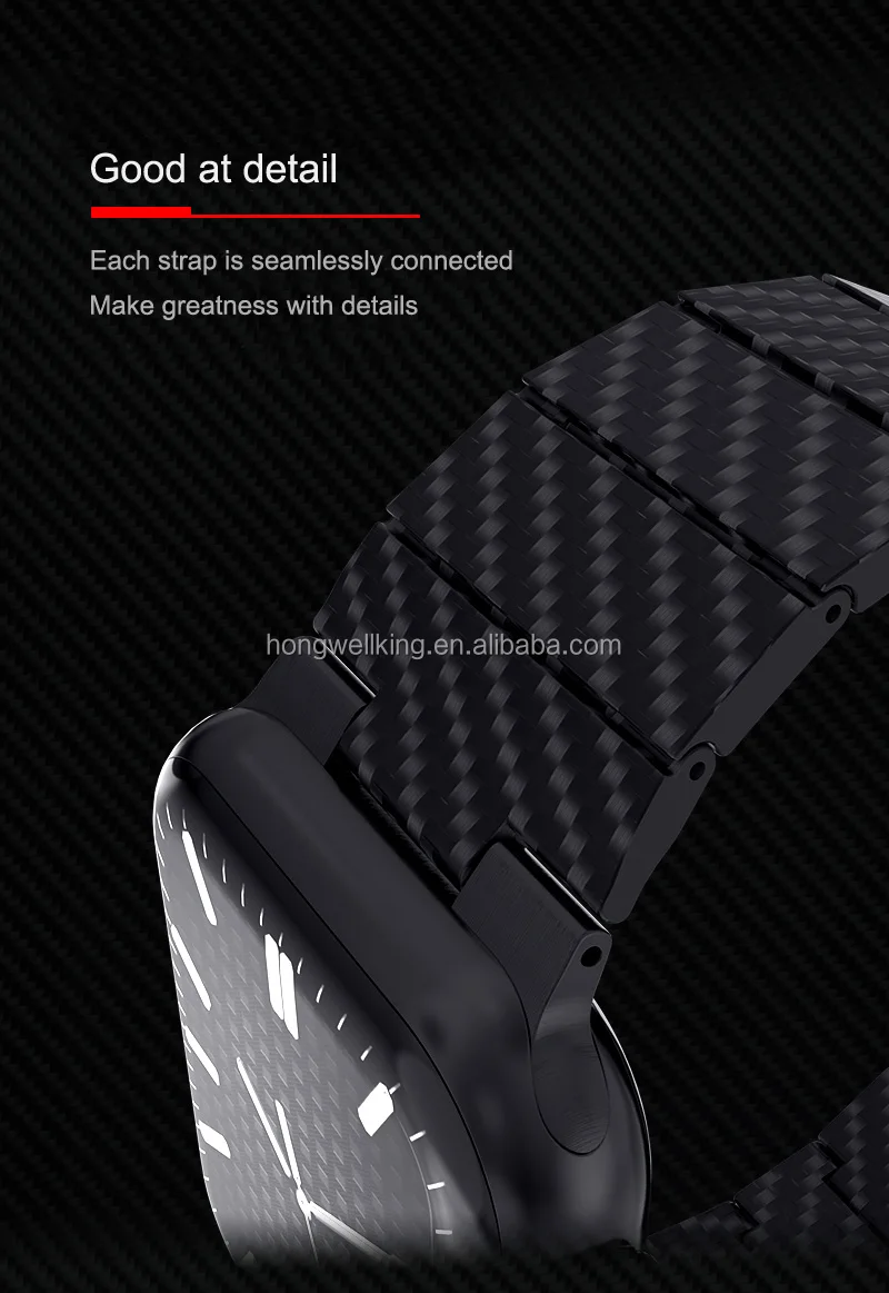 2023 New Arrival Easy To Wear Custom Carbon Fiber Apple Watch