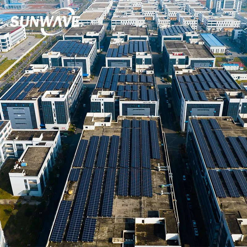 Huasun High Power HJT New Tech Half Cell Bifacial 700W-720W N-Type Photovoltaic Panel High Efficiency Bifacial Solar Panel