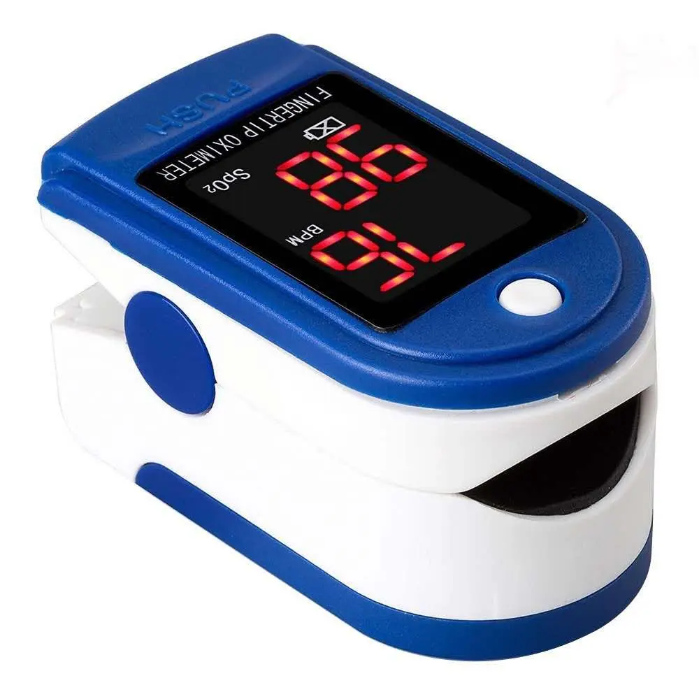 hot sale led screen medical finger clip spo2 oximeters pulse con