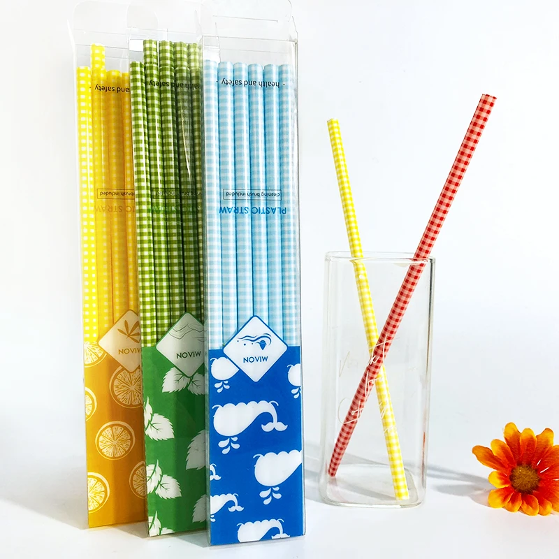 Design Plastic Drinking Straw,Decorative Reusable Straws,Ecofriendly