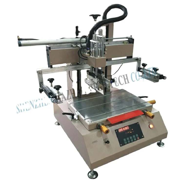 セミオートマニュアル小型PCBシルクスクリーンプリンターミルクティー