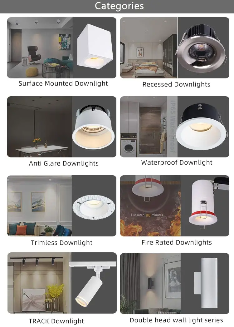 Toseo Led Square Downlight Custom Diecast Aluminum Gu10 Recessed