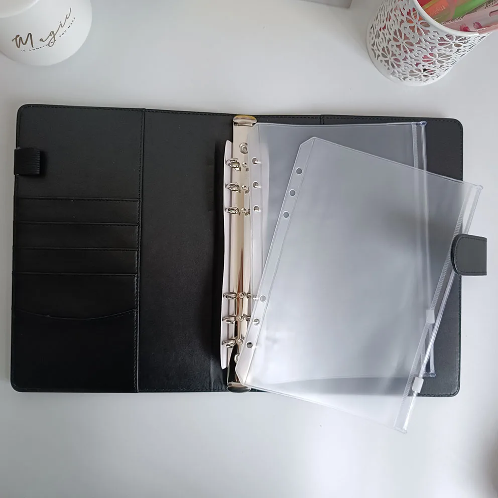 A6 Zipper Envelope - Durable, Clear, and Self Sealing