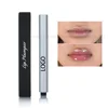 Labio extremo más regordita en tubo de plata mate