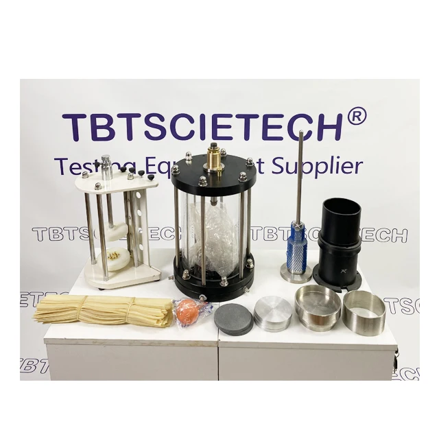 Soil Triaxial Shear Compression Test Machine Automatic 30kn Digital Soil Uu Cu CD Testing Triaxial Test Machine