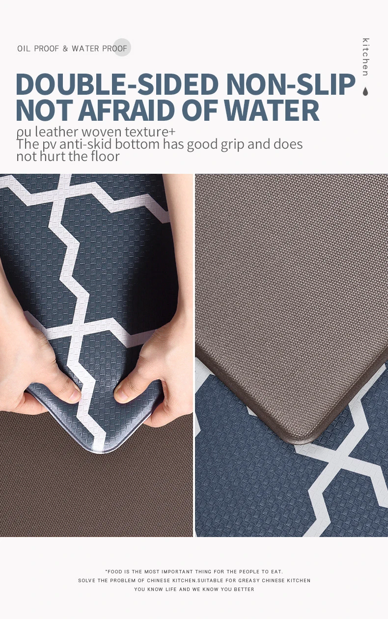 Kitchen Mat Waterproof Resistant Kitchen Carpet Living Room