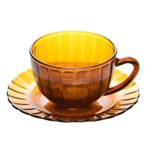 Günstige 12-teilige Glas-Kaffee-Sets mit Lotus-Design, Teetassen & Untertassen, 6oz Cappuccino-Tassen mit Unterteller, Kürbis-Tassen mit Teller, Taza De Te| Alibaba.com