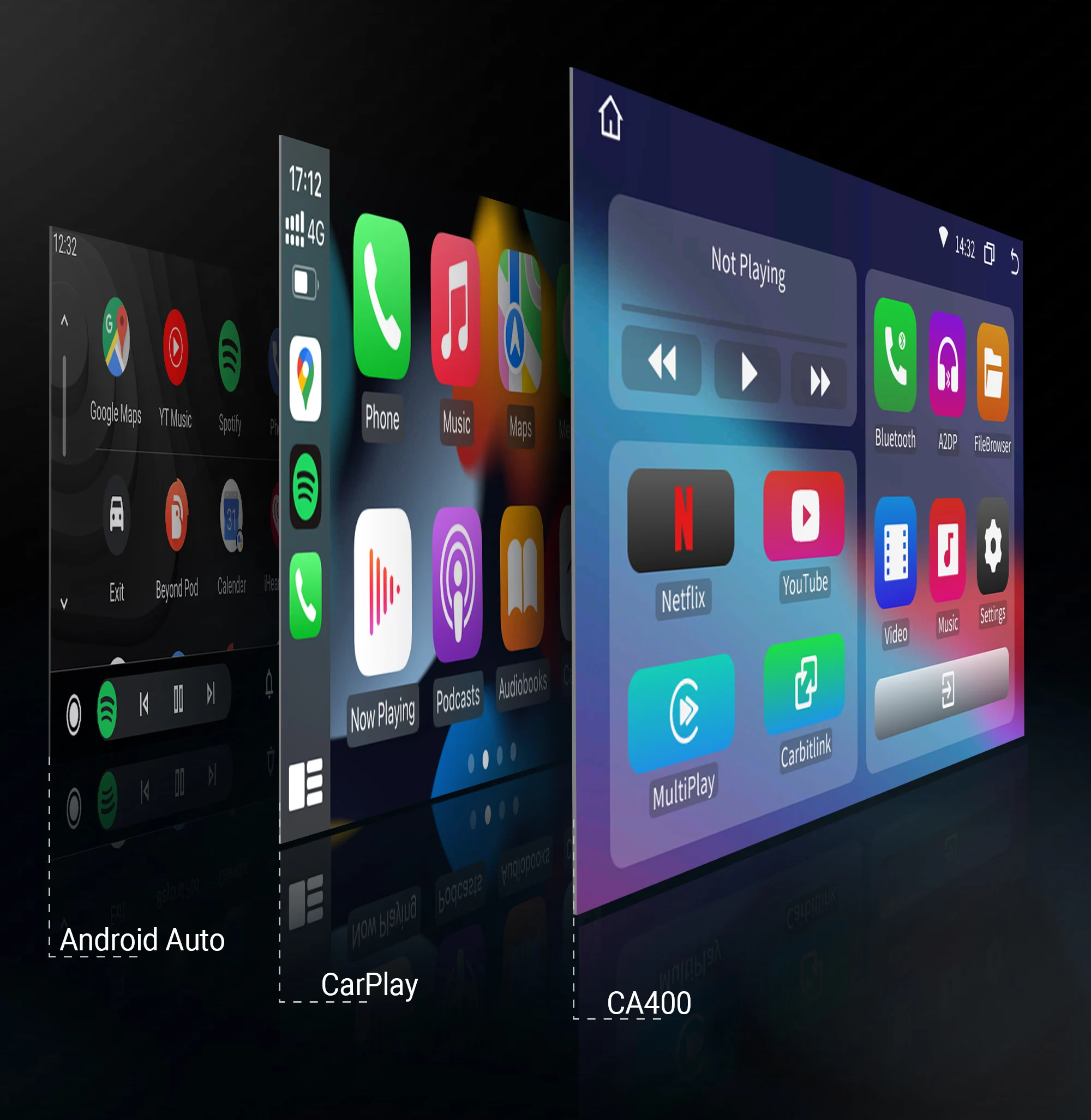 Ottocast Best Seller Car Multimedia Box Youtube Netflix Video Streaming