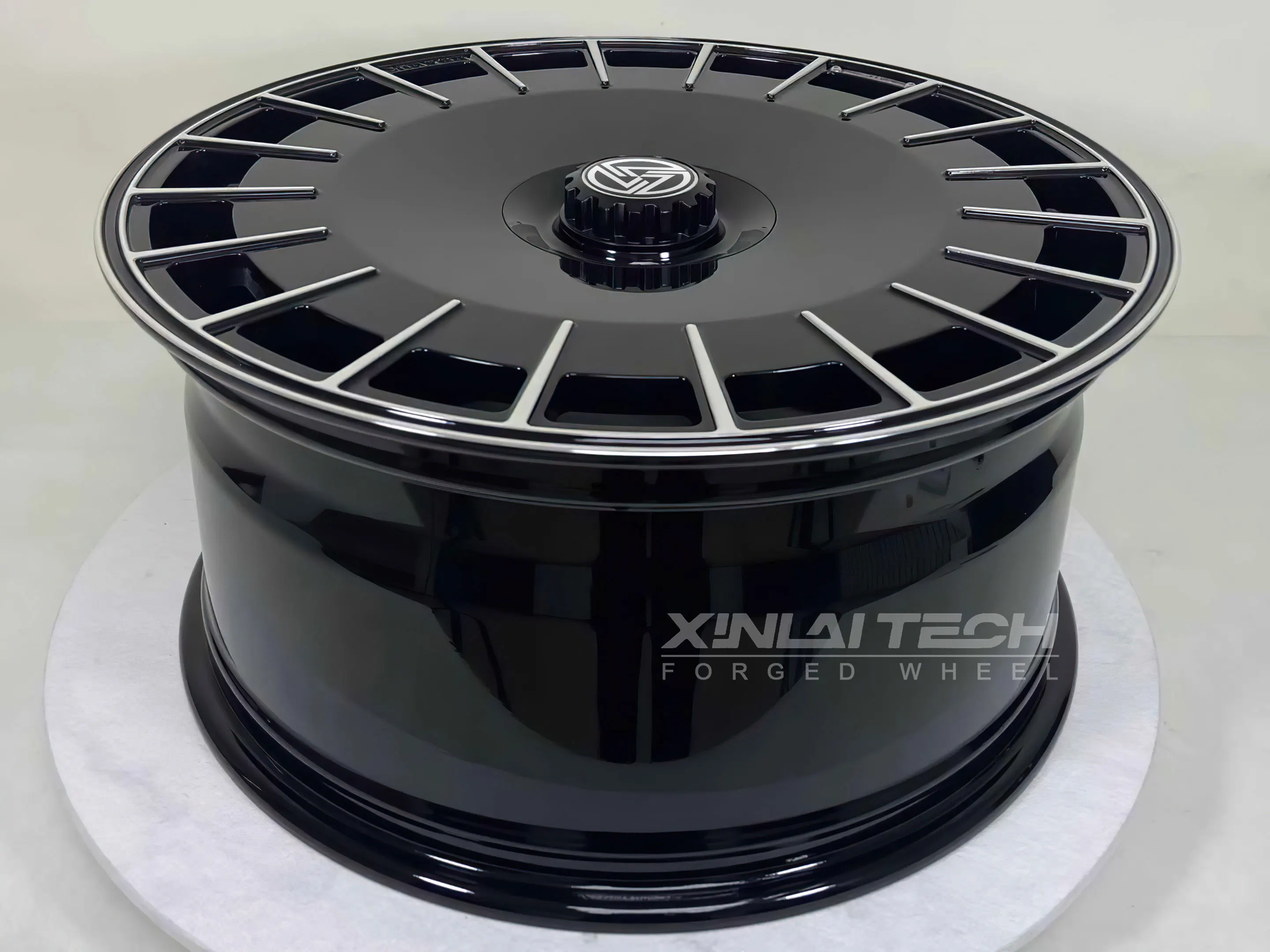 XL Monoblock Deep Concave 1-piece Forged Wheel for Mercedes benz g Class bentley Center Lock Custom Wheels Rims - Image 2