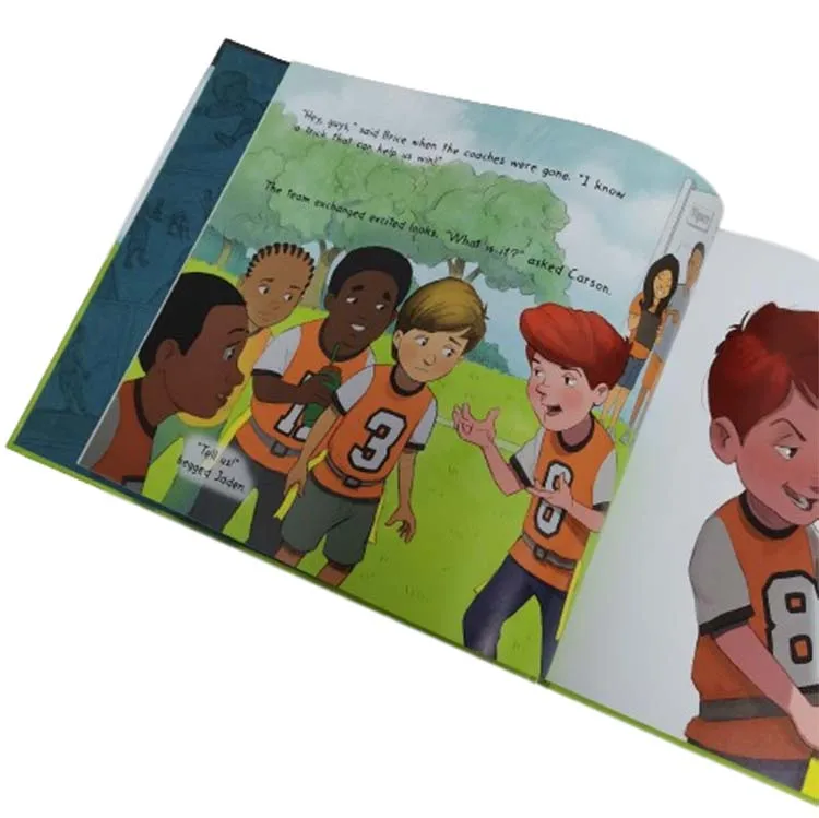 Hardcover Book Printing Children Coloring Illustration Story Hardback Binding Square/portrait/landscape