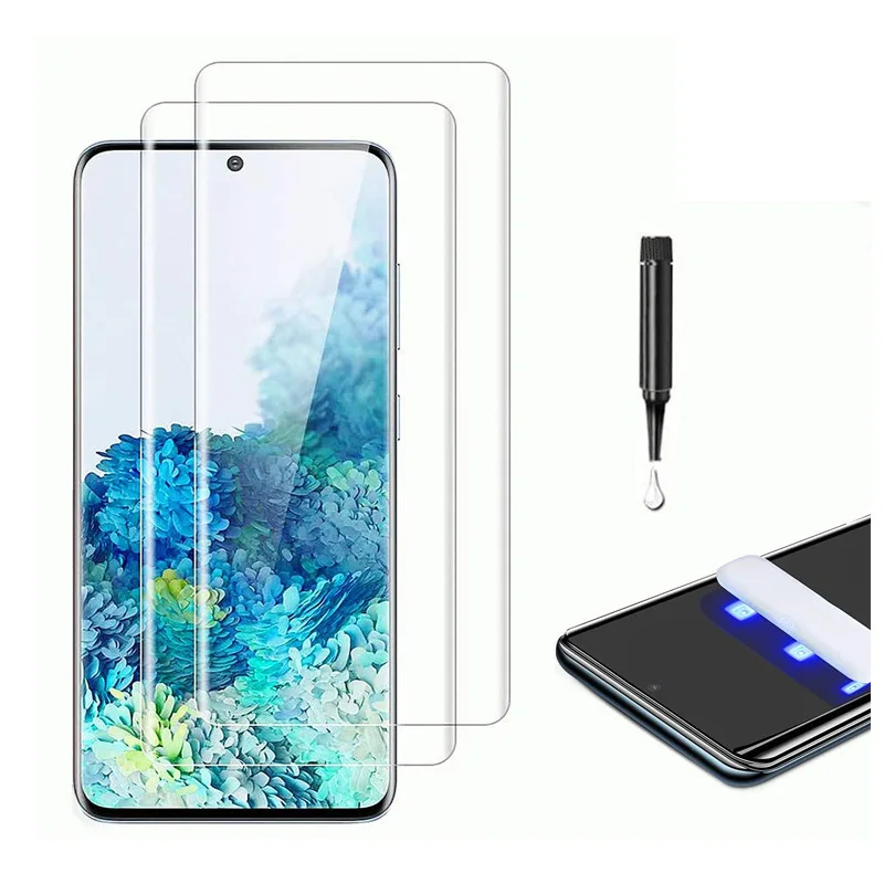 QWD UV Curved 3D Tempered Glass for Samsung S24 More
