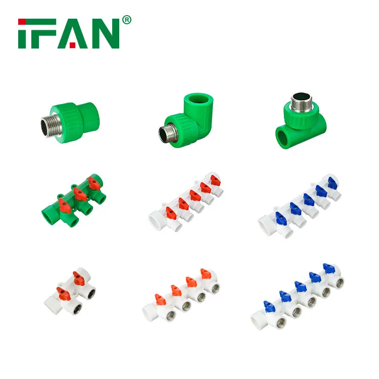 Ifan Ppr Pipes Fittings Manifold Uae Dubai Plastic Ppr Water Pipe