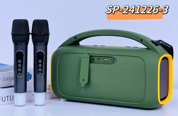 SHIOU NR-8899W Portable Karaoke Machine - 30W Audio Power