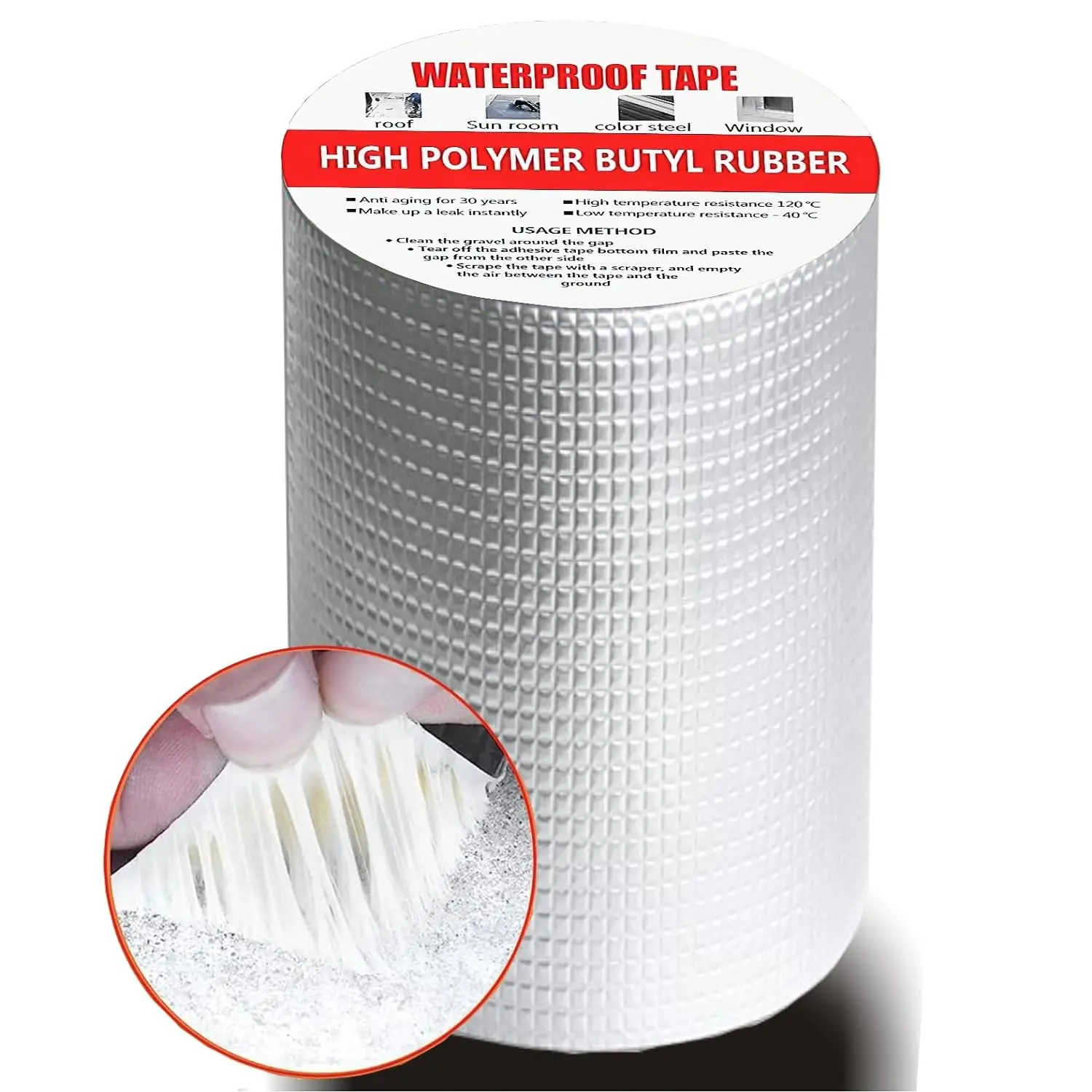 Waterproofing Rubber Sealant Tape Sealing Flashing Tape Aluminium Foil ...