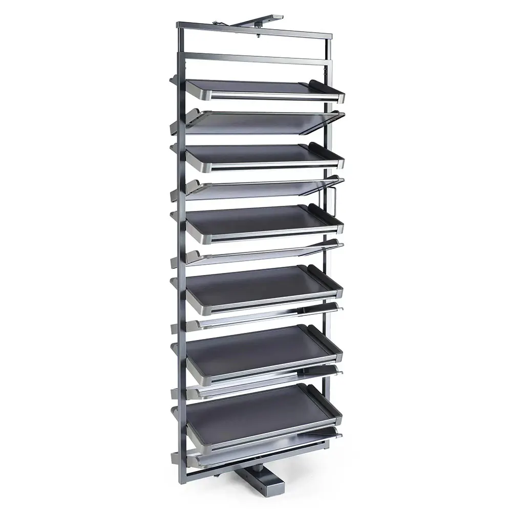 360 Degree Rotating Aluminum Cabinet Shoe Rack, Rotating Retractable ...