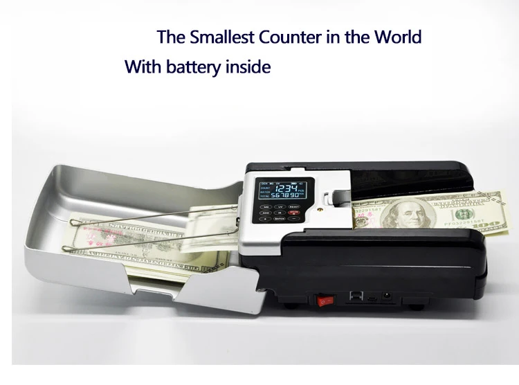 Money Detector Counter Supplier Mini Counting Machine For Bank - Buy ...