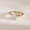 Oro Amarillo de 18K - 2CT Corte Asscher