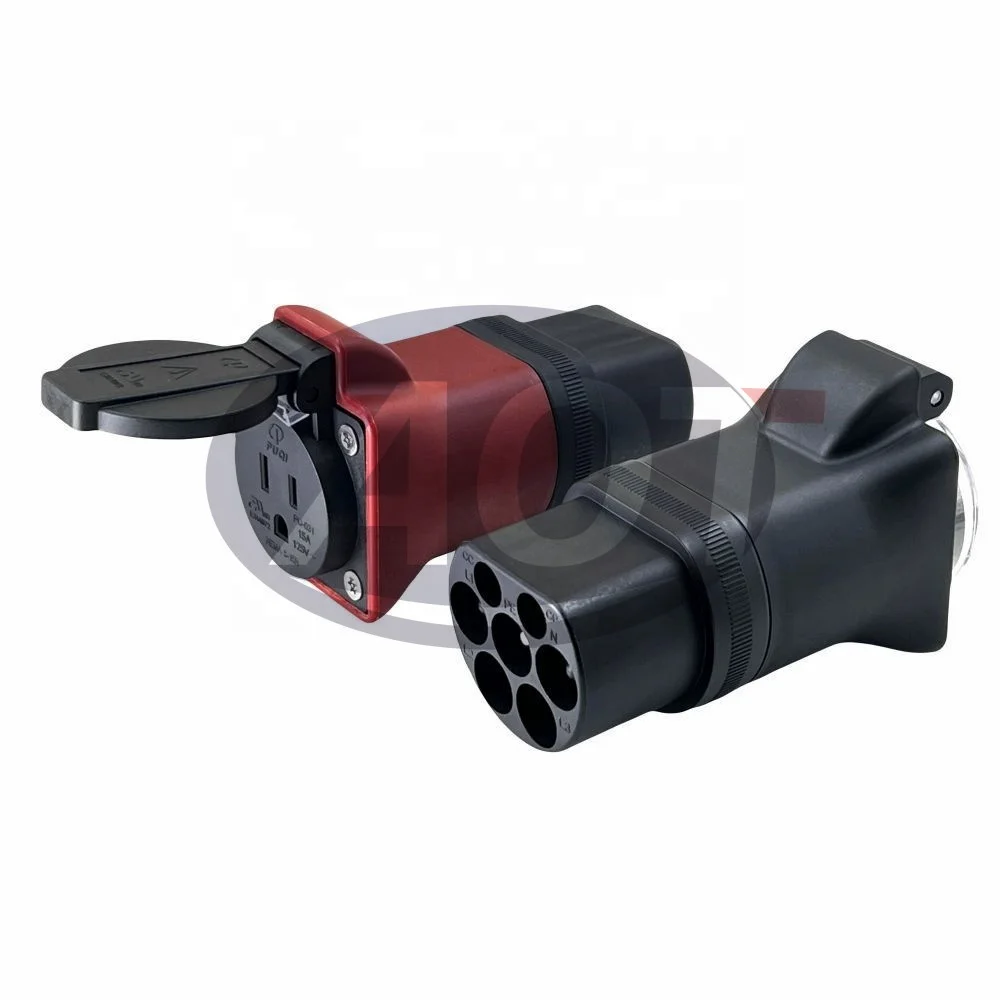 AOTAI Type2 to America 3pin Plug Adapter EV Adapter Type 2 male to Type B AC Charger eBike Scooter manufacture