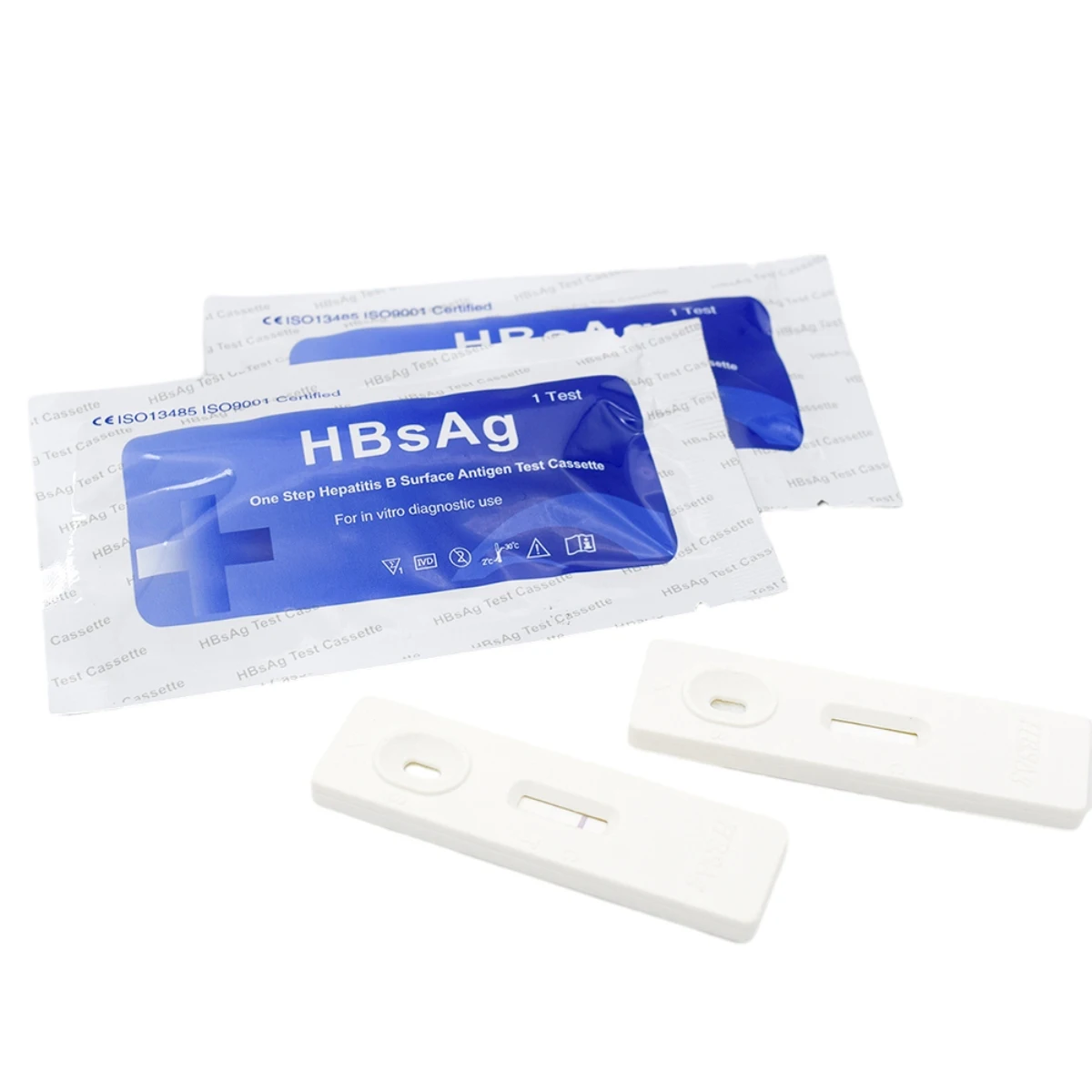 Medical Disposable Infectious disease 1 Step Quick Check 2.5 mm WB/Serum/Plasma HBsAg Test Cassette HBsAg