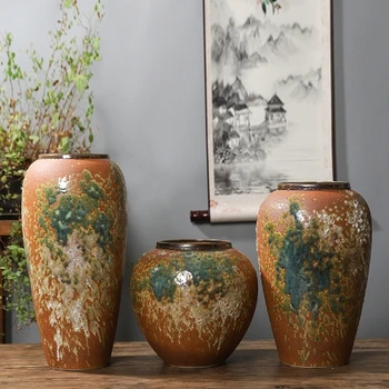 Retro Vintage Nordic Chinese Handmade Vases - Shabby Chic