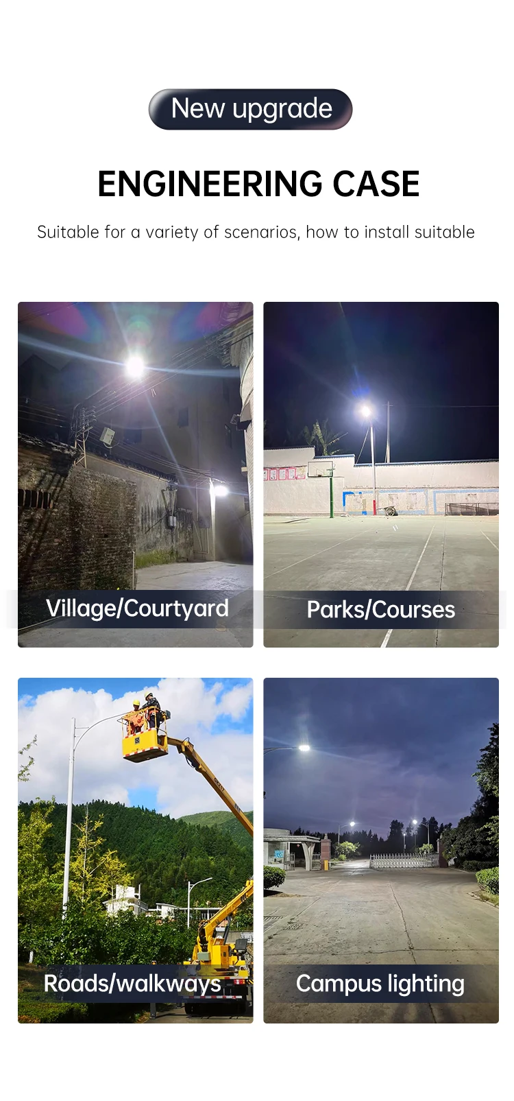 2024 Hot Product High Brightness Waterproof Solar Street Lighting