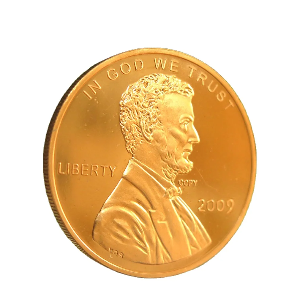 金属硬币定制巨型便士1盎司999特洛伊铜2/4收藏品古董硬币| Alibaba.com