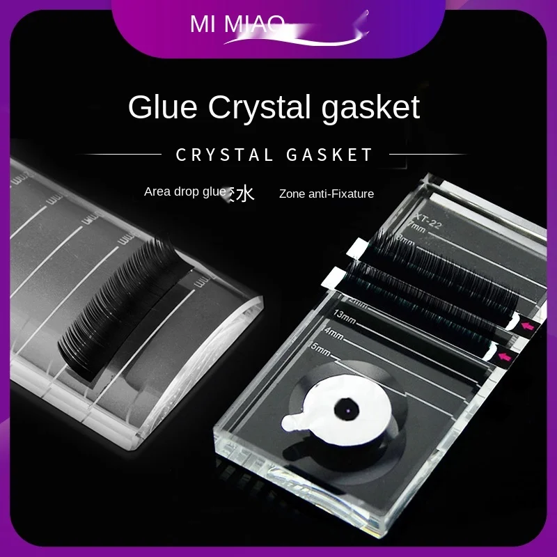 Акриловый поднос для клея из хрустального стекла