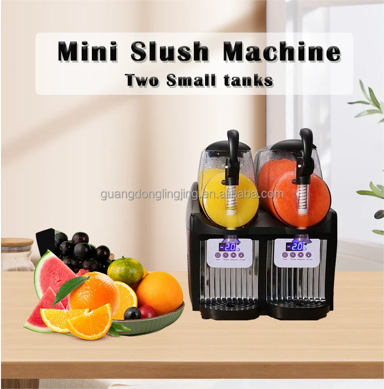 5L DIY Restaurant Kitchen Home Smoothie Mini Slush Machine Slushie ...
