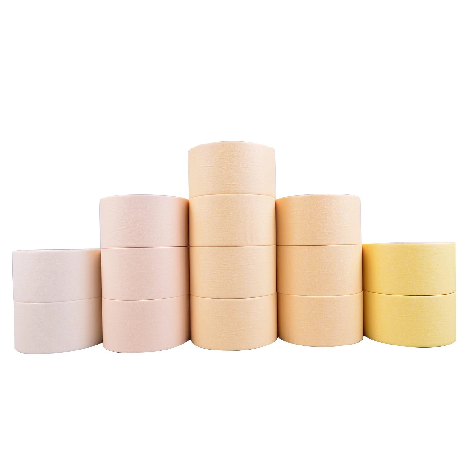 High Quality Heat Temperature Resistant 120c Car Spraying Industrial Automotive Painting Masking Tape