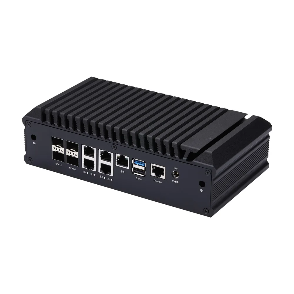 4 Bay NAS Fully Customizable Mini Server PC | Advanced Router with Dual ...