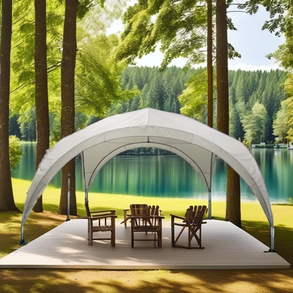 Outdoor Equipment House Tent Glamping Dome One Bedroom Pergola Gazebo ...