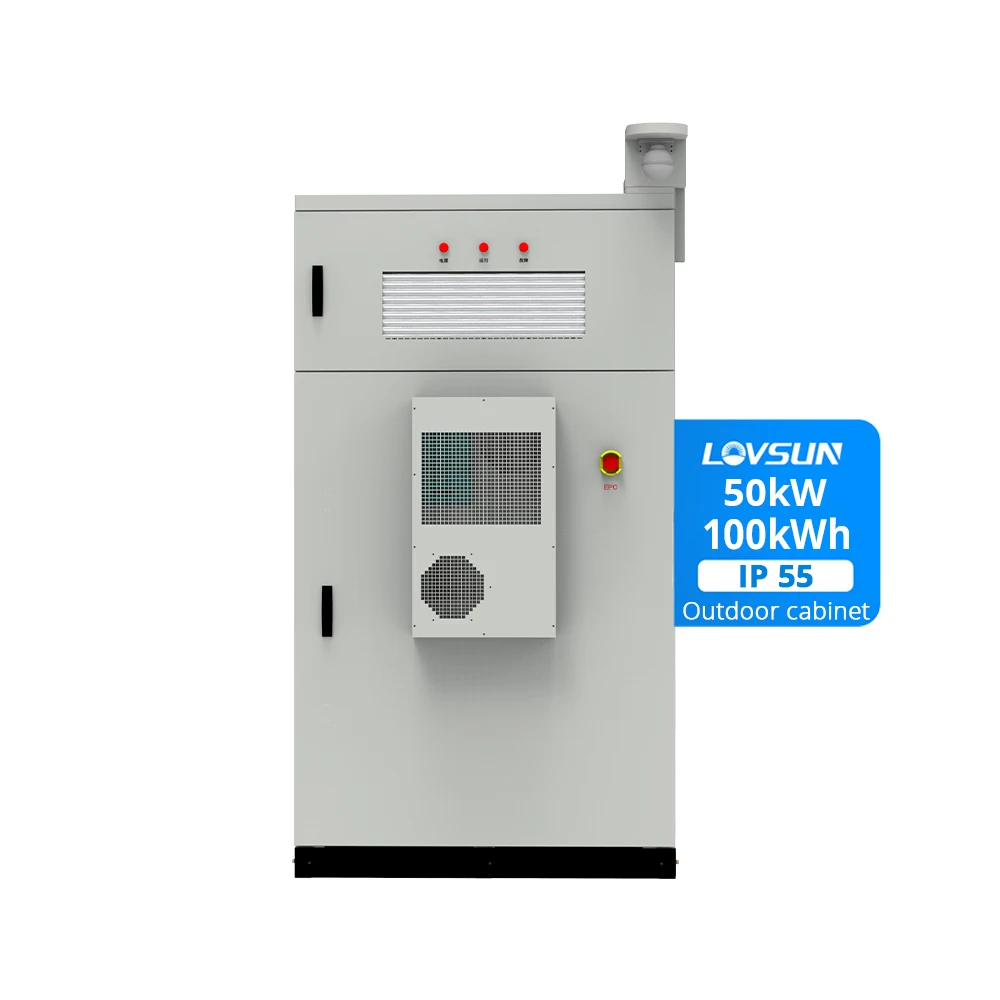 Lovsun 100kWh ESS Liquid ESS energy storage system 50kw 100kWh 200kWh 300kWh lifepo4 Battery Energy Storage System for factory