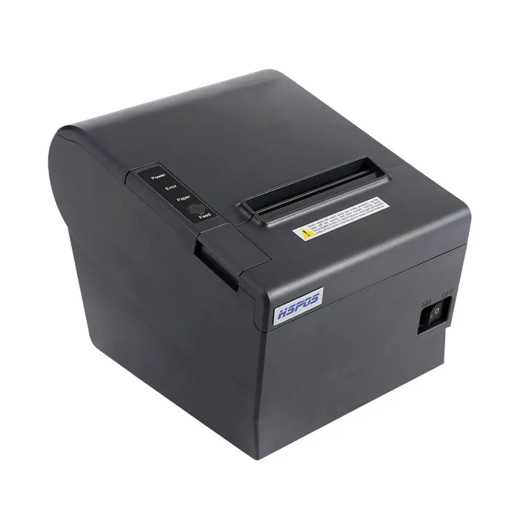 80mm Desktop HS-802UWB Pos Machine for Supermarket Restaurant Printing Receipt Paper Thermal Printer