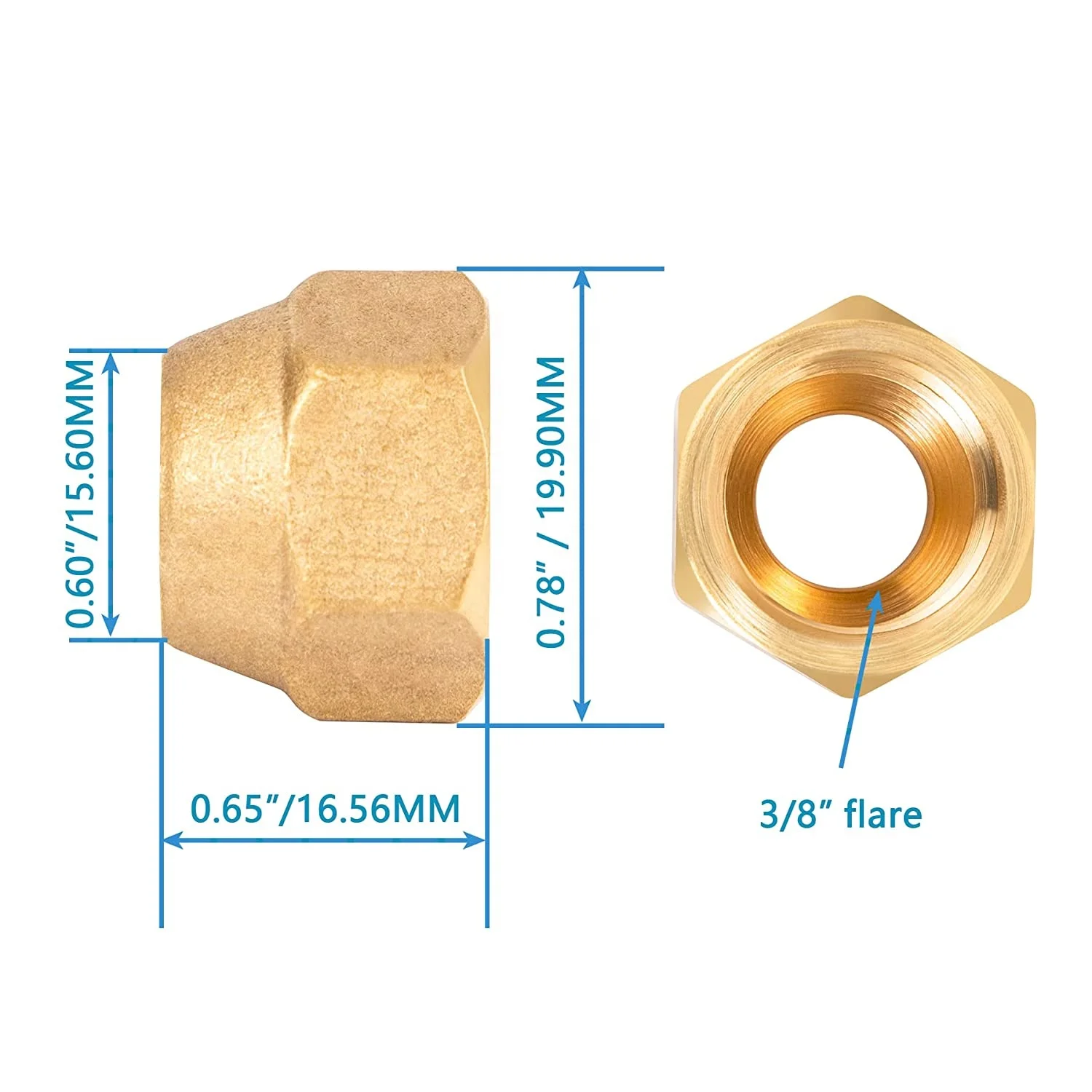 Joywayus Ottone 1/2" Filettatura Femmina Y Filtro Filtro Valvola