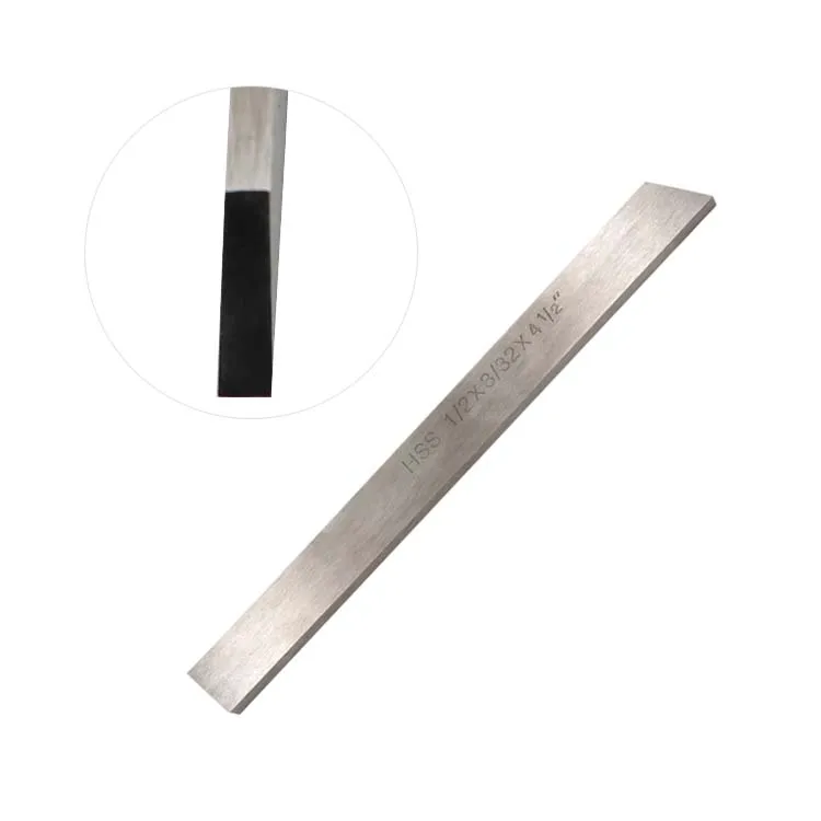 HSS Cut off Blade Trapezoid Bevel Type Tool Bits For Lathe Machine Cutting
