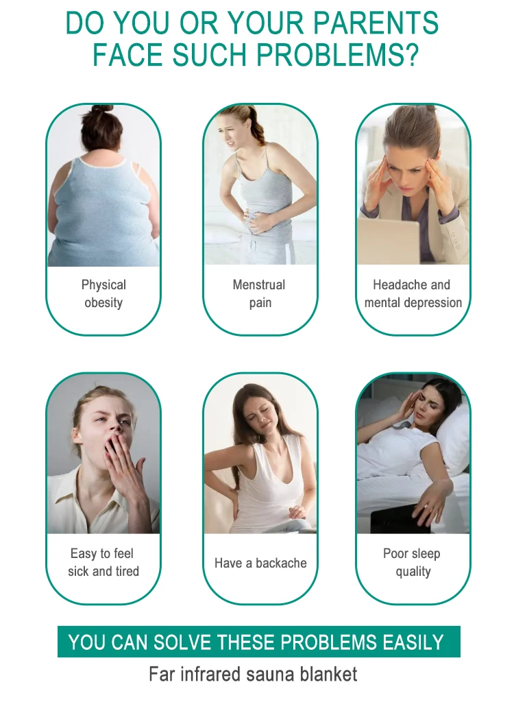 Sauna Infared Magic Tape Blanket Slimming Sauna Blanket Far Infrared