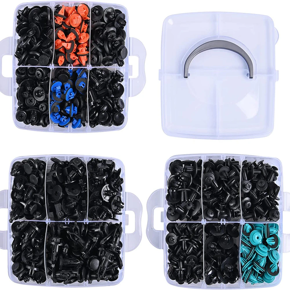 Top Sell 680pcs Car Plastic Automotive Push Retainer Door Panel Trim Clips And Auto Body Fasteners 