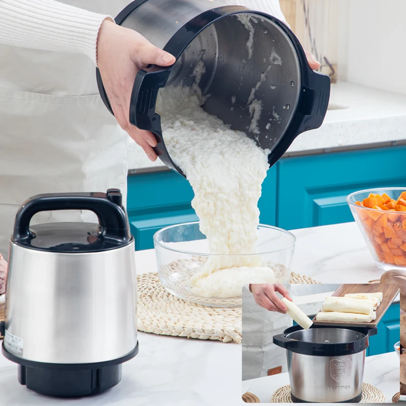 Yam Pounder Smoothie Maker 4 in 1 Machine Cook and Pound Yam Cassava Fufu Yam Machine for Fufu