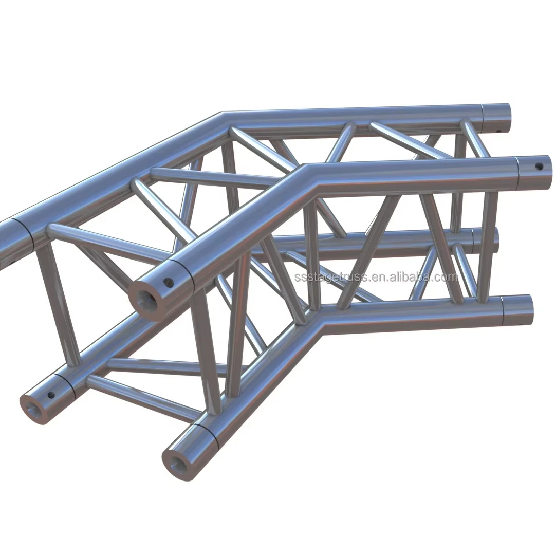 290mm Aluminum Spigot Truss 2-Way 120° Corner Truss Corner Connection Accessories for Concert Stage