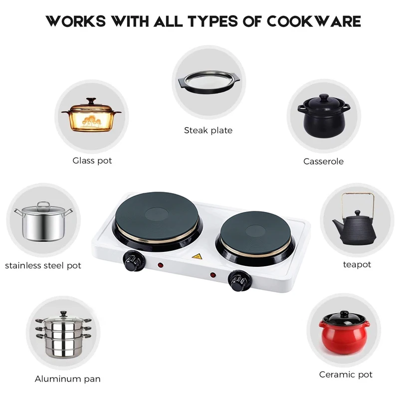 Factory Latest Electric Stove 2500w Hot Plate With Indicator Lights