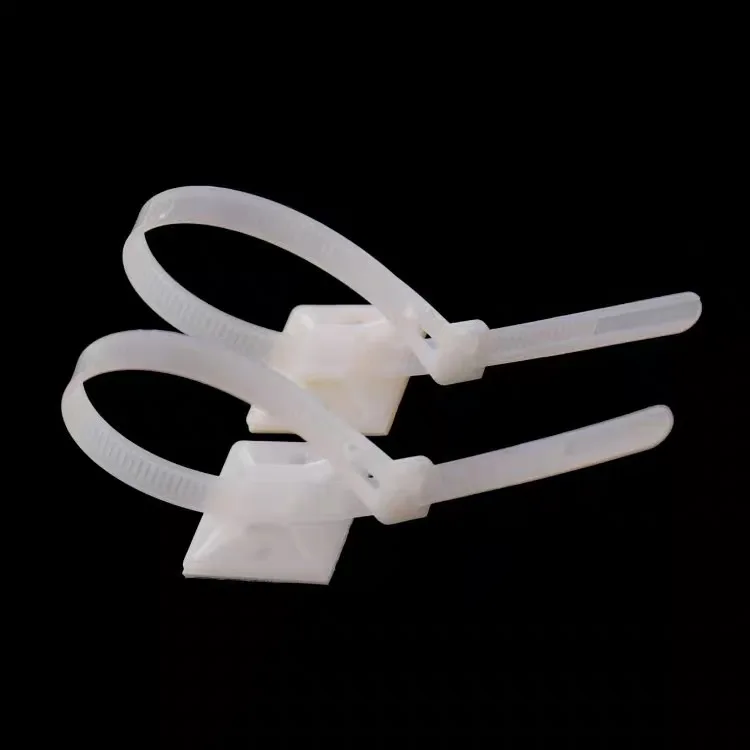 Electrical Self-adhesive Cable Tie Mounts for Wiring Supplies