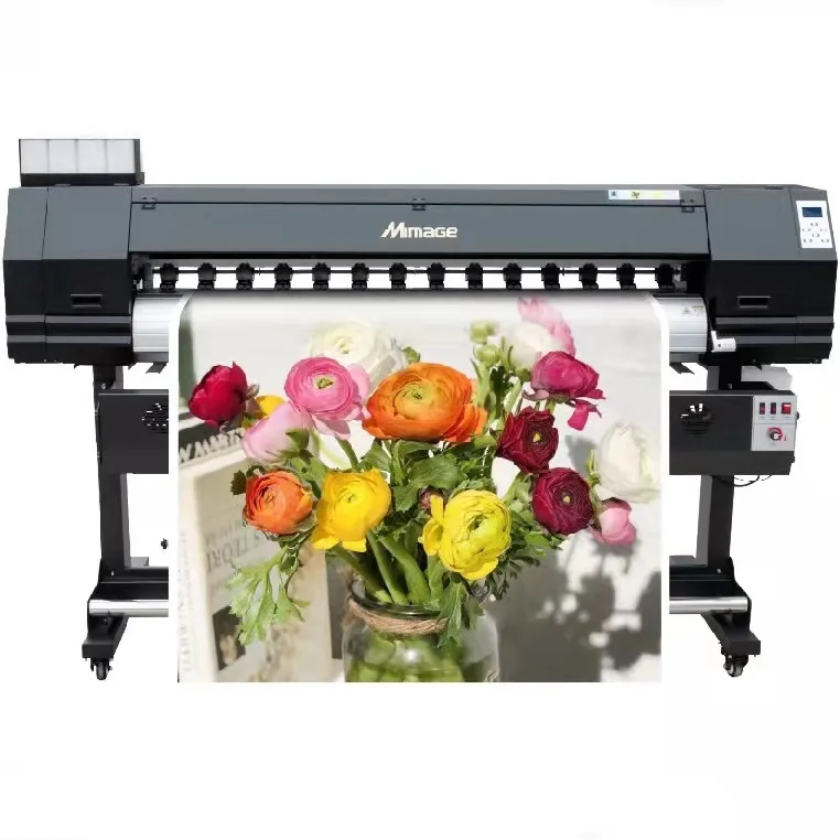 Mimage Cheapest 1.8m 5/6ft Large Format Eco Solvent Flex Banner Vinyl Printing Plotter and Sublimation Jersey Printer
