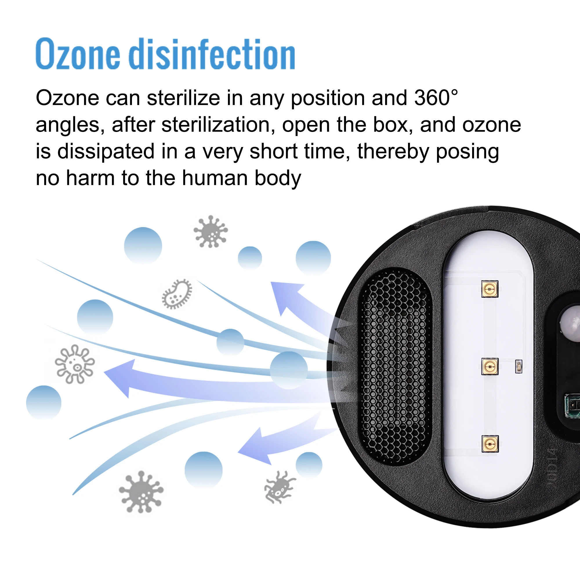 
Стерилизатор и стерилизатор UVPLUS Ozone для медицинских телефонов с беспроводной зарядкой 